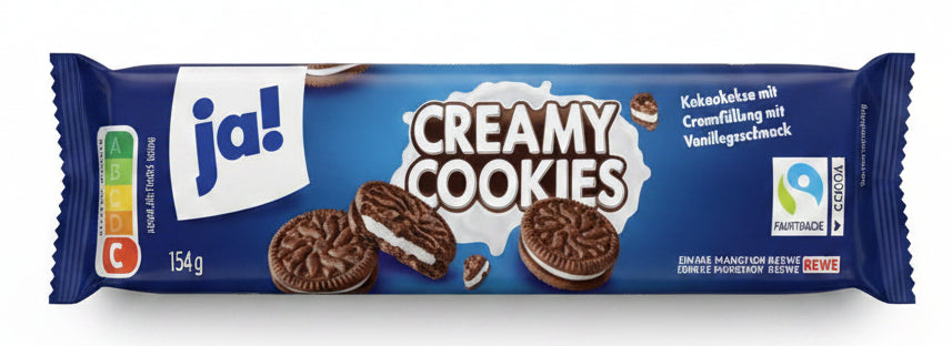 Creamy Cookies JA! 154G