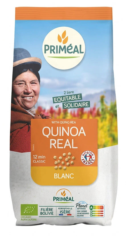 Quinoa Blanc Bio PRIMÉAL 500G