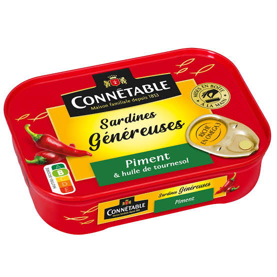 Generous sardine with oil and chili Connetables 140g