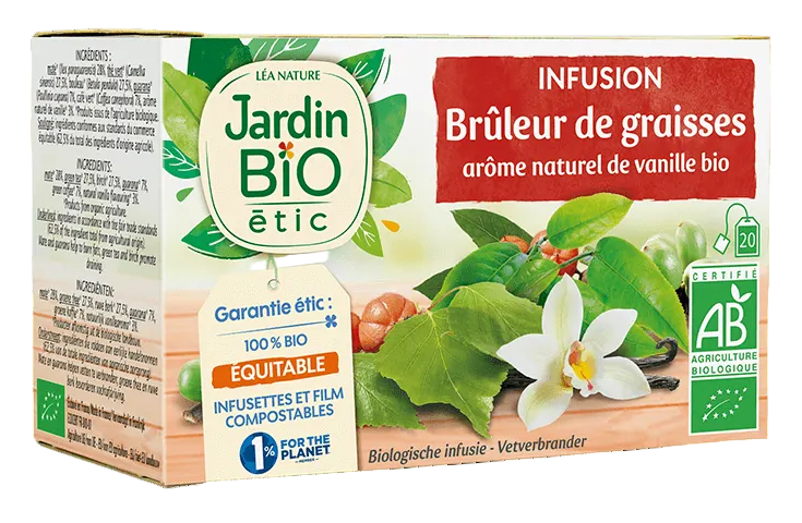 Infusion Brûleur de Graisses Jardin Bio étic 30G