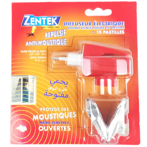 Diffuseur et pastilles double usage ZENTEK  + 10 pastilles gratuites