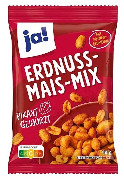 Ja! Peanut & Corn Snack Mix 150g