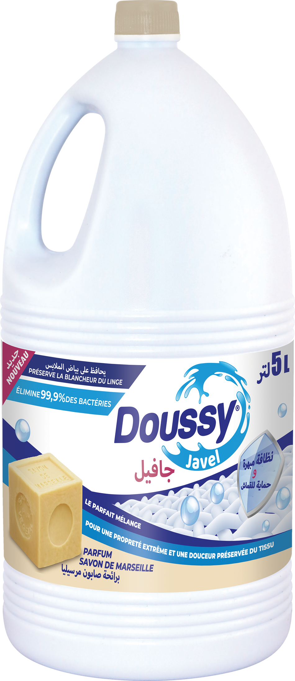 Eau de Javel Savon de Marseille Doussy 5L