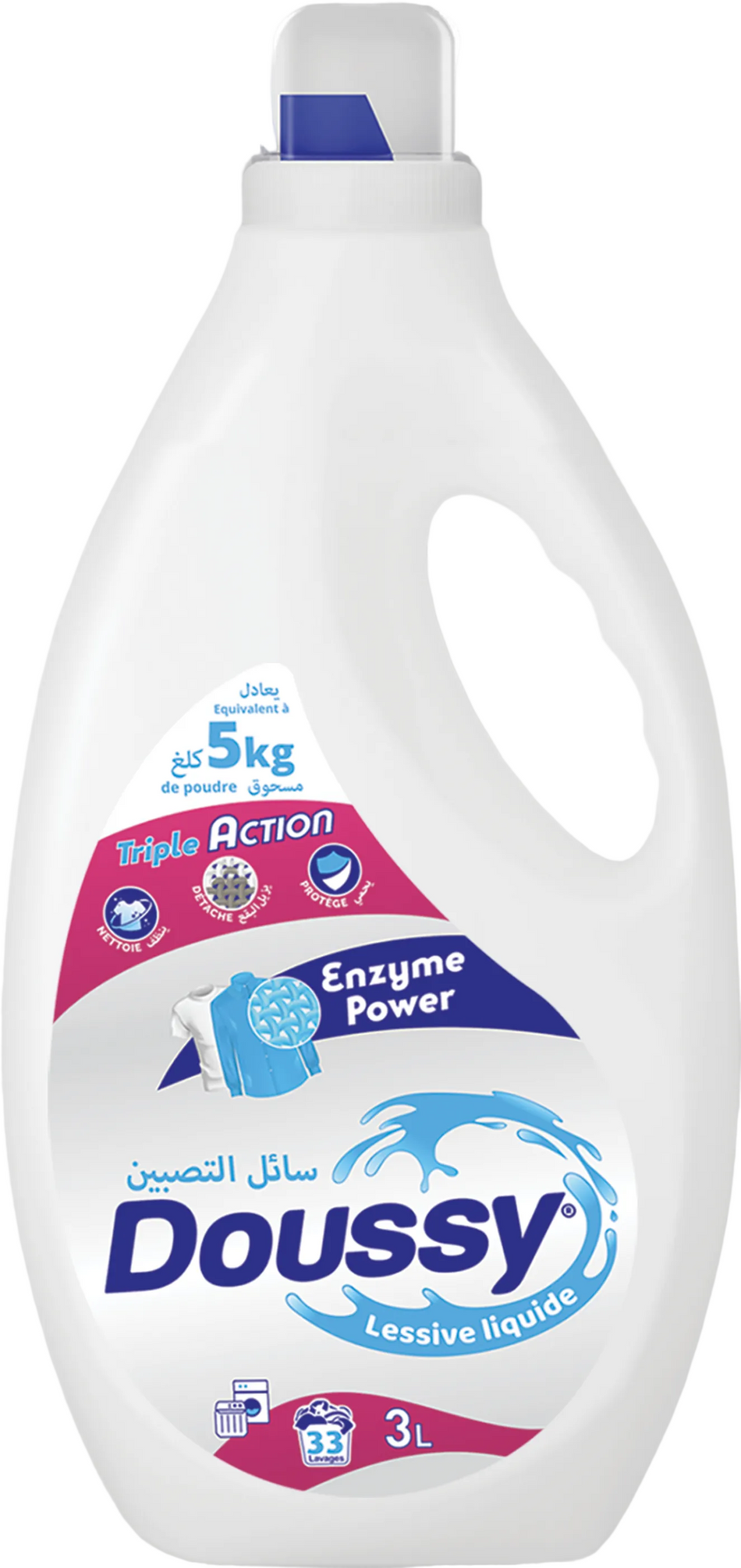 Détergent Liquide Power Plus Orange Doussy 3L