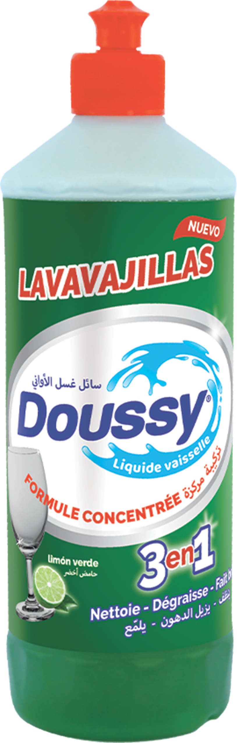 Doussy Concentrated Lemon Dishwashing Liquid 750 ml