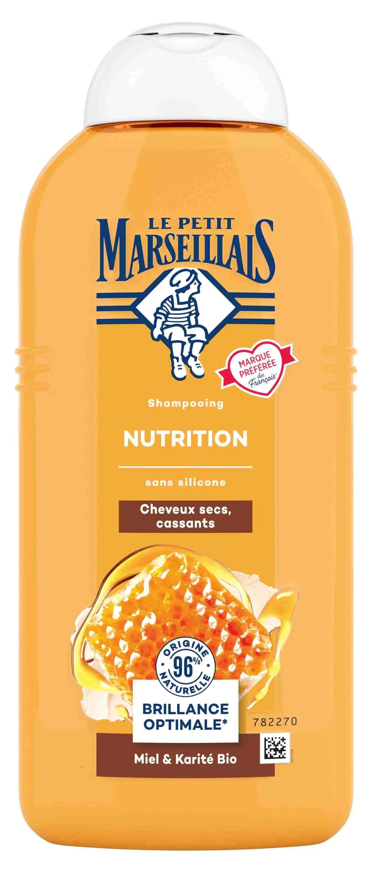 Honey Nourishment Shampoo – Dry and Brittle Hair Le Petit Marseillais 300ml