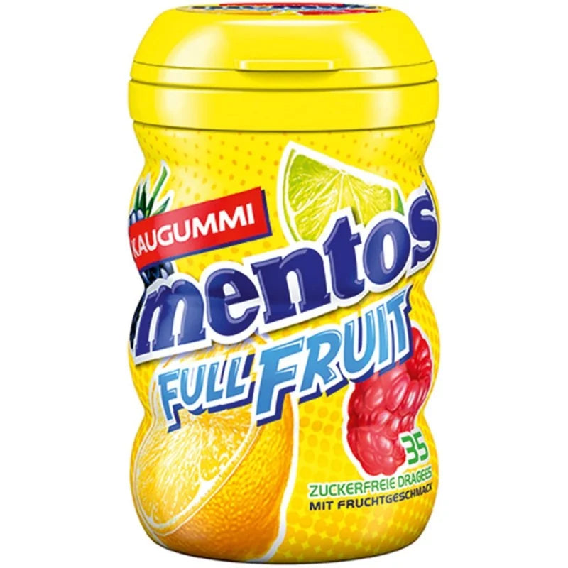 Fruity Chewing Gum Mentos Gum Full Fruit 6*70G