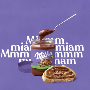 Pâte à Tartiner aux Noisettes Milka 740g