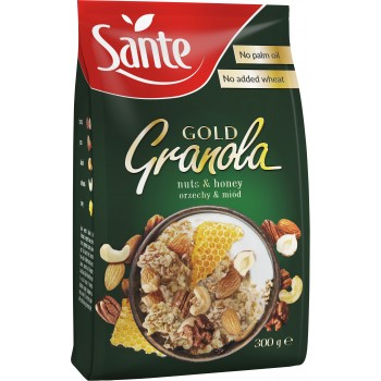 جرانولا ذهبية صحية مع المكسرات والعسل 300 جرام