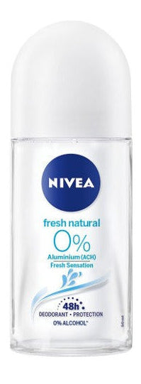 NIVEA Fresh Natural Women's Roll-On Deodorant 50ml