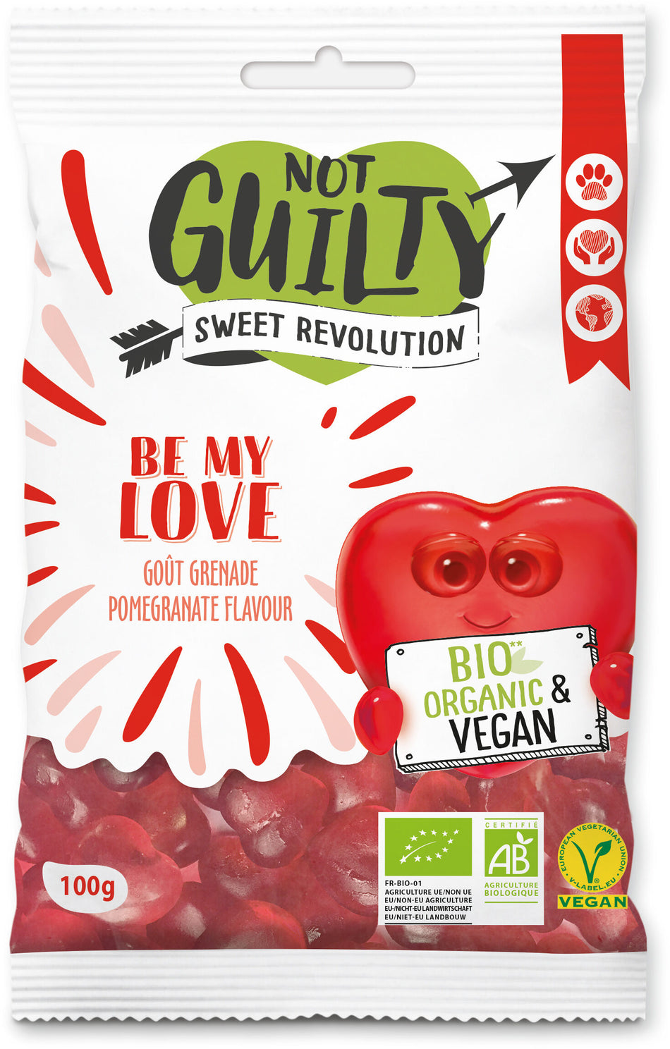 Be My Love Not Guilty Chocolate Candies 100g
