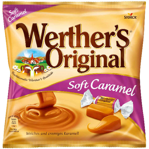 Werther's Soft and Creamy Caramel Candies 180g