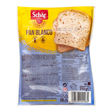 Pan Blanco 'Pain de Mie) Gluten Free Schär 200g