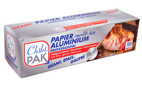 Feuille d’aluminium professionnel Chikipak 100m