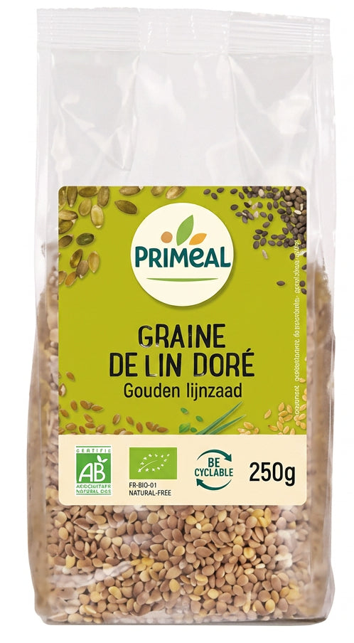 Graines de Lin Doré PRIMÉAL 250G