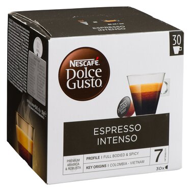 30 Intenso Espresso Capsules Nescafé Dolce Gusto