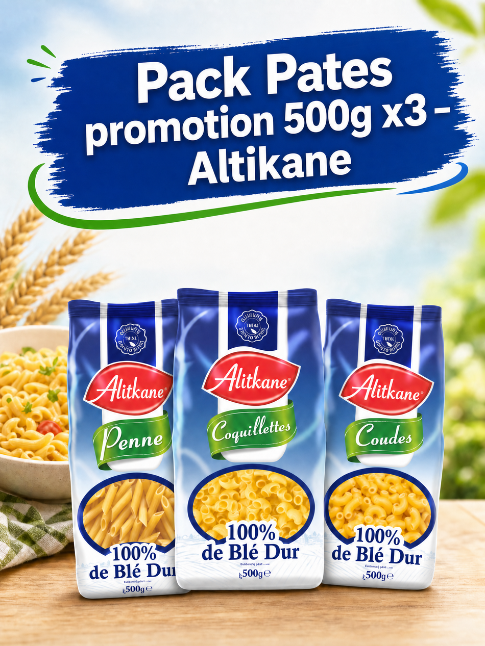 Pack Pates promotion 500g x3 – Altikane