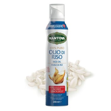 بخاخ زيت الأرز مانتوفا 200 مل 