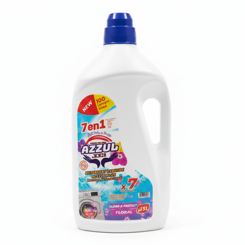 Floral Laundry Detergent Liquid 5L AZZUL
