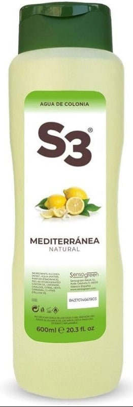 ماء كولونيا S3 Mediterranea 750 مل