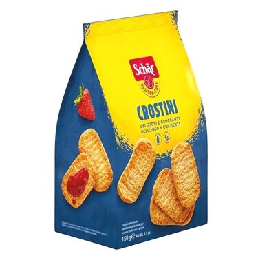 Crispy toasted bread (Crostini) without Gluten Schär 150g 