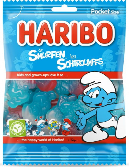 Haribo Smurfs Vegan Sweets 75g