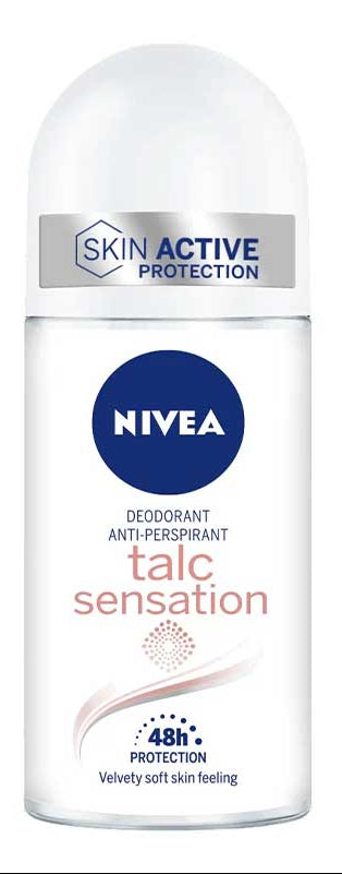 Déodorant Roll-On Femme Talc Sensation NIVEA 50ml