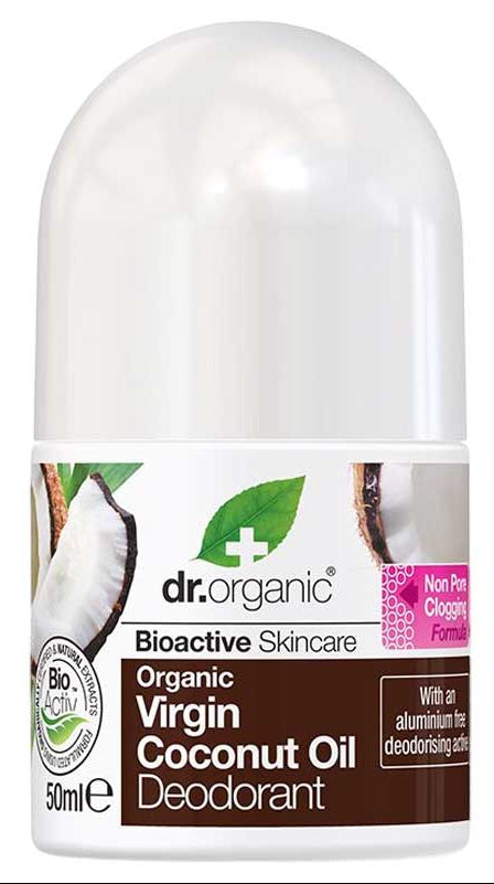 Déodorant à l’Huile de Coco Dr Organic 50Ml