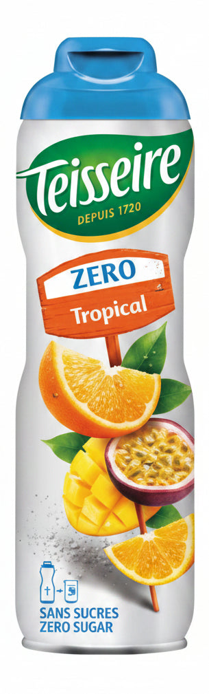 Teisseire Tropical Syrup 0% Sugar 60cl