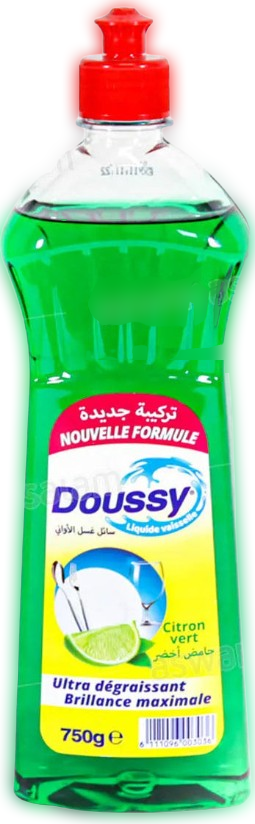 Dishwashing Liquid Yellow Lemon Doussy 750g