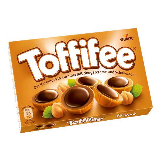 Toffifee Hazelnut, Caramel and Chocolate Sweets 15pc 125g