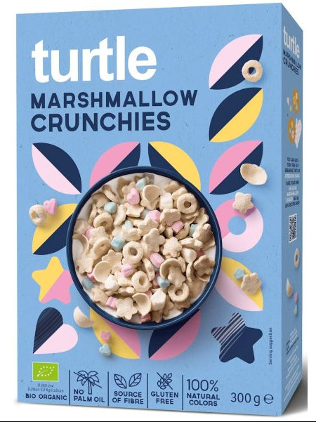 Céréales Bio Marshmallow Crunchies TURTLE 300G
