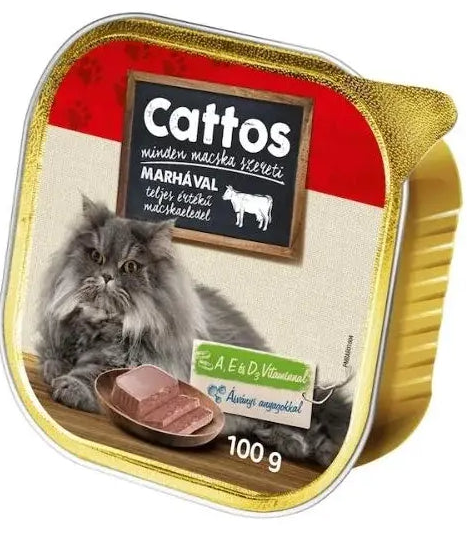 Beef Pâté Cattos 100g