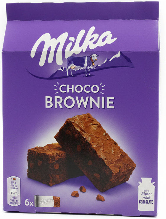 Milka Milk Chocolate Cake - Milka Brownie 150G (6x25g)