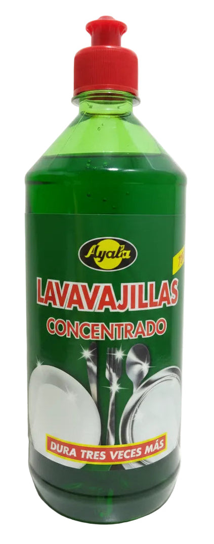 Liquide Vaisselle Concentré – Nettoyage Puissant et Dégraissant AYALA 750 ml