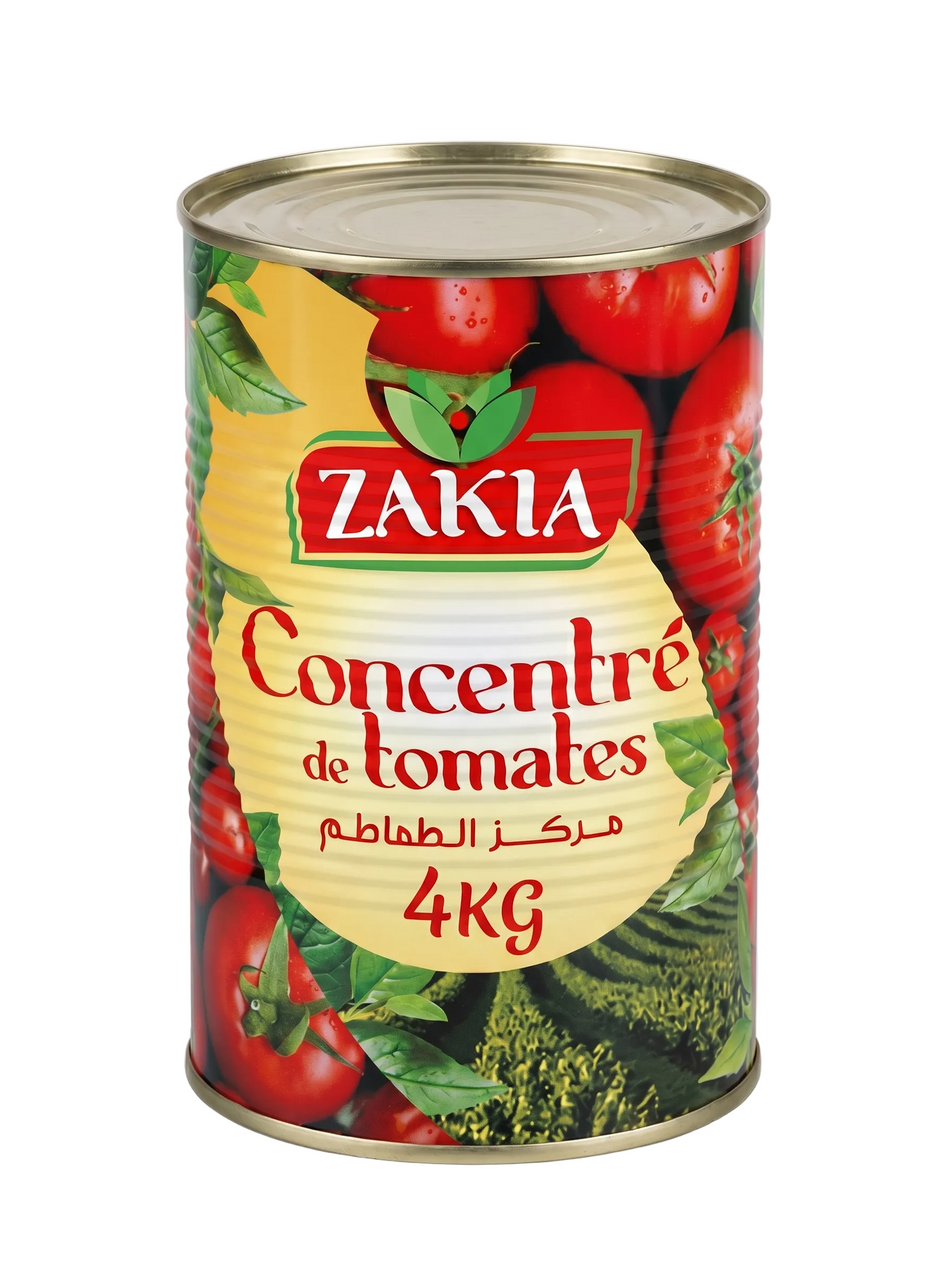 Concentré de Tomate Zakia 4kg