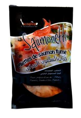 Miettes de Saumon Fumée Saumonetti Scandimar 150g