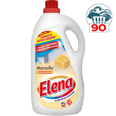 90 Washes Marseille Soap Hipoallergenico Elena 4.95L