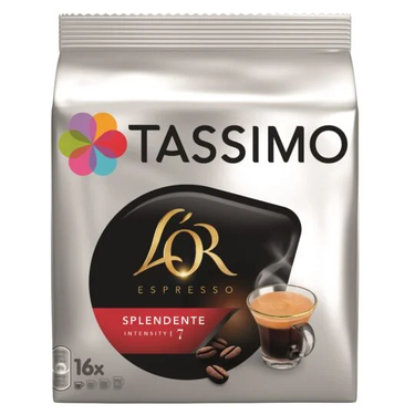16 capsules Espresso Splendente L'Or Tassimo