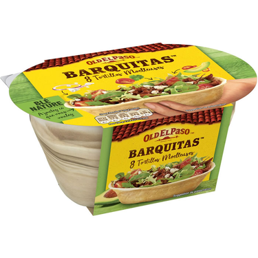 8 Soft Natural Wheat Tortillas OLD EL PASO 193g