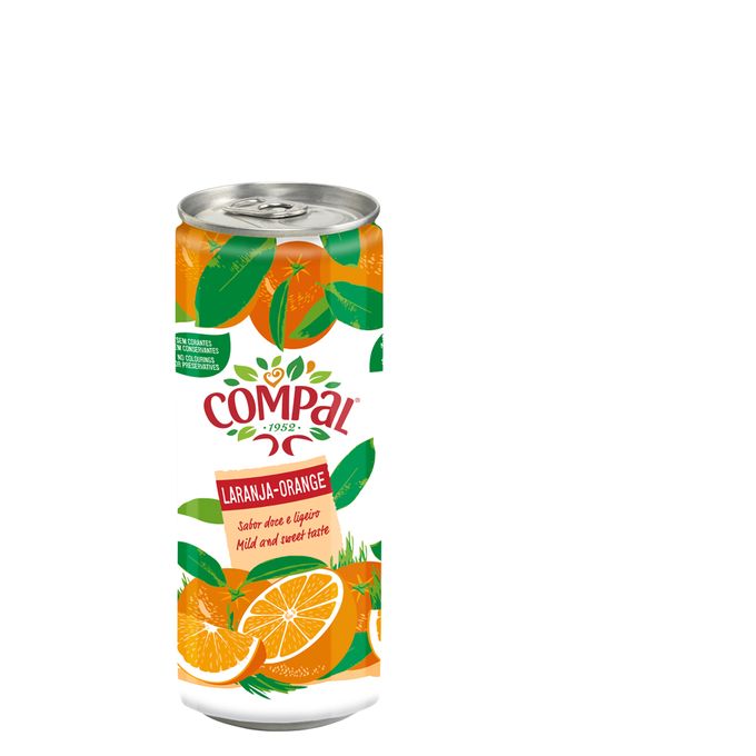 Nectar Canette Orange COMPAL 330ml