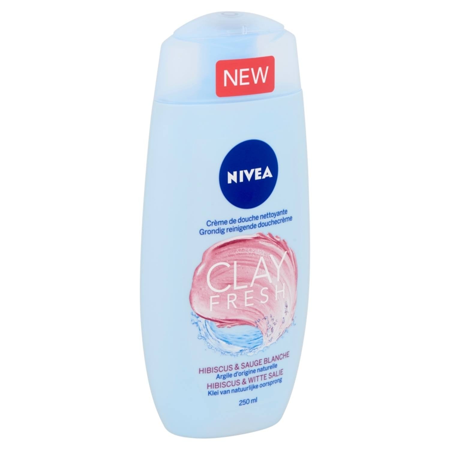 Nivea Clay Fresh Shower Cream 250 Ml