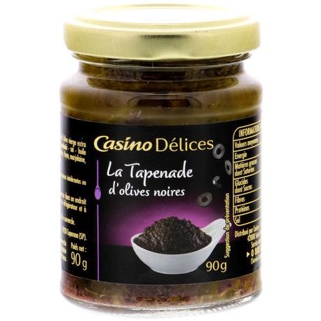 La Tapenade D'olives Noires Casino Délices 90G