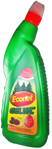 Toilet Gel Pine 3 In 1 Econet 750ml