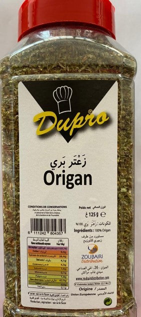 Oregano Dupro 125g