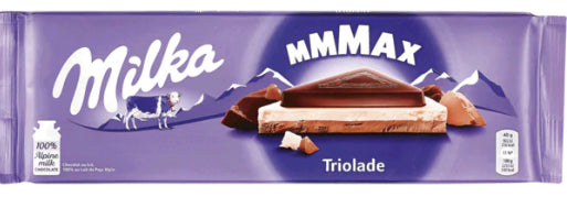 Tablete de Chocolate Mmmax Triolade 300g