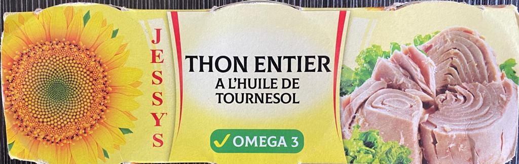Thon A l'Huile De Tournesol  Jessy's 3X80g