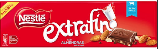 Nestlé Exrafino Gluten Free Milk Chocolate with Almonds 300g