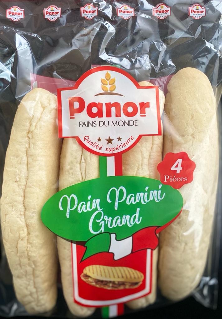 4 pieces Panini Bread Large model Panor 320g