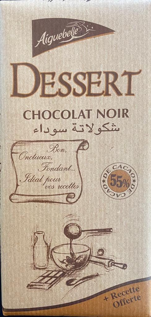 Chocolat pour Dessert 55% Aiguebelle 175g